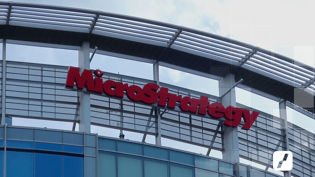 Akcie MicroStrategy: Logo společnosti